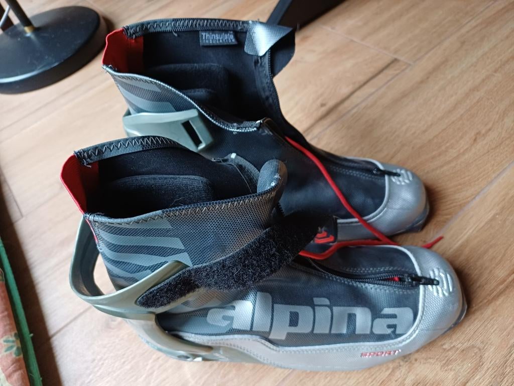 Langlaufschoenen maat 42 - Alpina met NNN profiel, Overige merken, Langlaufen, Schoenen, Ophalen of Verzenden