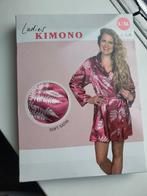 Satijnen dames kimono – L/XL – Nieuw in verpakking, Ophalen of Verzenden, Nieuw, Maat 46/48 (XL) of groter