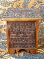 Zeldzame antieke Engelse sigarettenhouder van mahoniehout., Antiek en Kunst, Ophalen of Verzenden