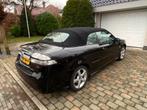 Saab 9-3 1.8t Cabrio 29-12-2009 Jet Black metallic, Voorwielaandrijving, 1998 cc, 4 cilinders, Cabriolet