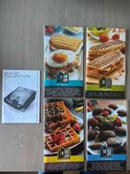 Set van 3platen voor tefal snack collection, Witgoed en Apparatuur, Wafelijzers, Ophalen of Verzenden, Uitneembare platen, Zo goed als nieuw
