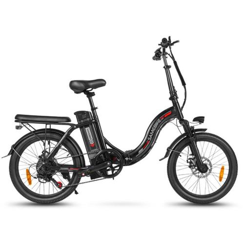 SAMEBIKE CY20 FT elektrische fiets zwart, Sport en Fitness, Overige Sport en Fitness, Nieuw, Verzenden
