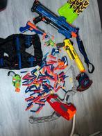 Nerf collectie met X-shot pistool, Ophalen, Gebruikt