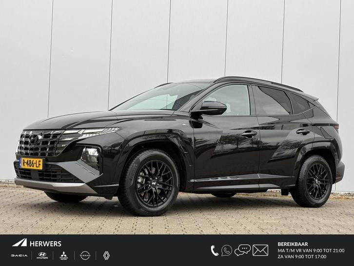 Hyundai Tucson 1.6 T-GDI HEV N Line Sky / Trekhaak (1650kg), Auto's, Hyundai, Bedrijf, Te koop, Tucson, 360° camera, ABS, Adaptive Cruise Control