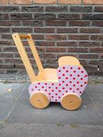 Houten poppen- loopwagen, Ophalen, Zo goed als nieuw