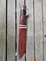 Kapitale Dolk met leren Schede - Perfecte Staat, Ophalen of Verzenden, Overige soorten, Overige gebieden, Mes of Dolk