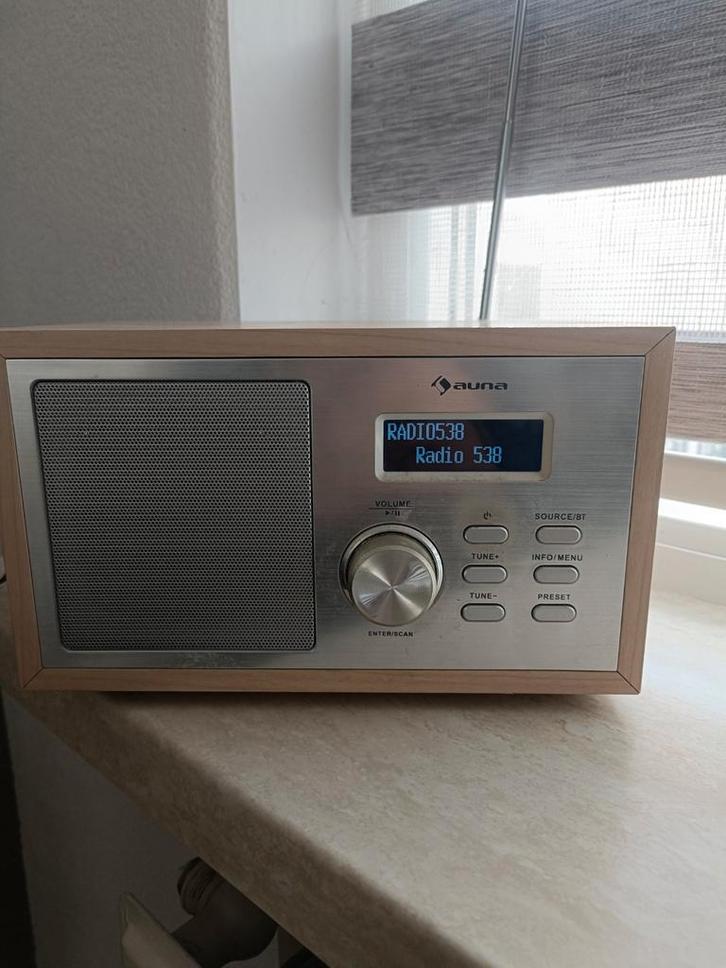 Auna Radio, Audio, Tv en Foto, Radio's, Zo goed als nieuw, Ophalen of Verzenden