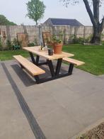 Robuuste Tuintafel / Picknicktafel, Ophalen, Nieuw, Rechthoekig, Hout