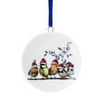 BOSVOGELTJES HANGER & IJSVOGELTJE - HEINEN DELFTS BLAUW, Huis en Inrichting, Woonaccessoires | Wanddecoraties, Ophalen of Verzenden