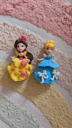 Disney Prinsessen Belle & Assepoester Poppetjes, Ophalen of Verzenden, Gebruikt, Overige typen