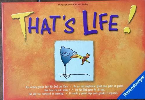 That’s Life bordspel, Hobby en Vrije tijd, Gezelschapsspellen | Bordspellen, Nieuw, Ophalen of Verzenden