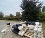Italiaanse betonnen bloempotten 40x40 cm nu voor maar €40 !, Tuin en Terras, Tuinbeelden, Ophalen, Nieuw, Beton, Overige typen