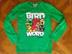 Angry Birds shirts longsleeve maat 134/140, Kinderen en Baby's, Kinderkleding | Maat 134, Jongen, Ophalen of Verzenden, Zo goed als nieuw