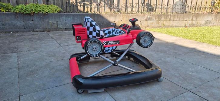 2 in 1 loopstoel raceauto- Zo Goed Als Nieuw!, Kinderen en Baby's, Speelgoed | Babyspeelgoed, Zo goed als nieuw, Overige typen