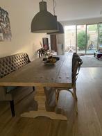 Kloostertafel landelijk, Huis en Inrichting, Tafels | Eettafels, Ophalen, Gebruikt, 150 tot 200 cm, Eikenhout