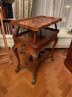 prachtige antieke serveerwagen / drank tafel/  theewagen, Antiek en Kunst, Antiek | Meubels | Tafels, Ophalen
