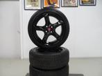 Fiat 500 16 inch winterbanden set met zwarte velgen als nw., Auto-onderdelen, Banden en Velgen, Italie, Gebruikt, Fiat, 16 inch