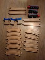 Houten onderdelen treinbaan (playtive), Kinderen en Baby's, Speelgoed | Houten speelgoed, Ophalen of Verzenden, Zo goed als nieuw