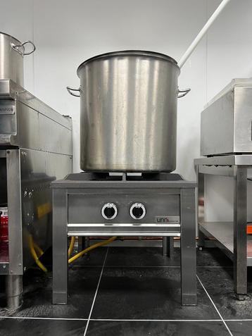 Hokker (gas) incl. pan soep grootkeukens / catering / horeca beschikbaar voor biedingen