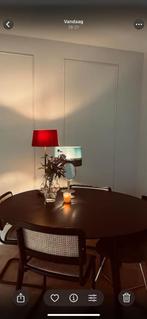 Mooie ronde tafel - hele goede staat, Tuin en Terras, Tuintafels, Ophalen of Verzenden, Zo goed als nieuw, Rond, Hout