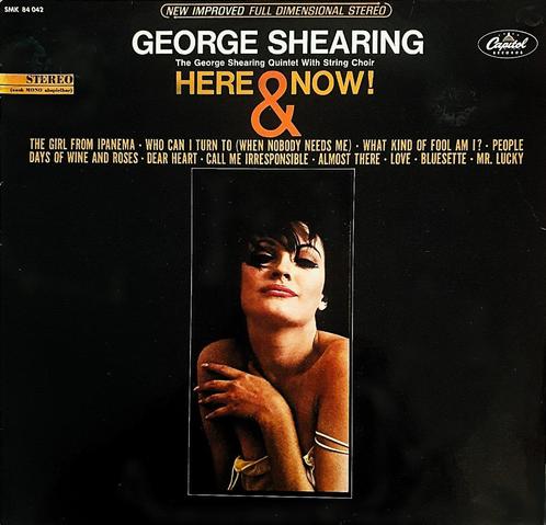 LP - The George Shearing Quintet With String Choir* ‎– Here, Cd's en Dvd's, Vinyl | Jazz en Blues, Gebruikt, Jazz, 1960 tot 1980