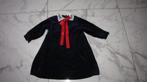 110 KERSTJURK FEESTJURK  velours donkerblauw, Kinderen en Baby's, Kinderkleding | Maat 104, Ophalen of Verzenden, Zo goed als nieuw