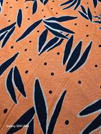 Tricot viscose orange, Overige materialen, 120 cm of meer, Nieuw, Ophalen of Verzenden