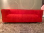Mooie IKEA Klippan bank met rode hoes, Huis en Inrichting, Ophalen, Driepersoons, 75 tot 100 cm, Zo goed als nieuw