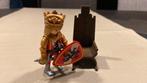 Koning met stoel playmibile, Kinderen en Baby's, Speelgoed | Playmobil, Ophalen of Verzenden, Gebruikt