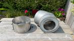 Metaloterm AT 45 graden bocht 130mm, Bochten, Ophalen of Verzenden, Zo goed als nieuw, Rvs
