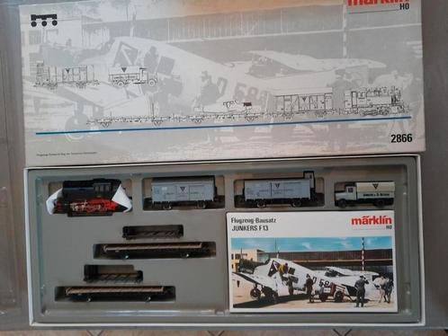 Marklin set 2866 viegtuigtransport + bonus, Hobby en Vrije tijd, Modeltreinen | H0, Nieuw, Treinset, Wisselstroom, Märklin, Ophalen of Verzenden