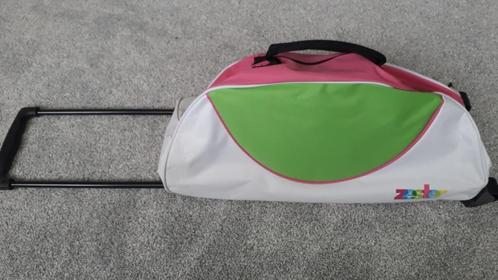 Nooit gebruikte kleine witte trolly/reistas 20 x 46 x 22 cm, Sieraden, Tassen en Uiterlijk, Koffers, Nieuw, Minder dan 50 cm, Minder dan 35 cm