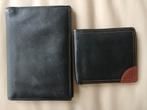 Portemonnee + Rijbewijsetui Leer, Ophalen of Verzenden, Nieuw, Zwart, Leer