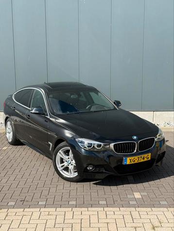 BMW 3-Serie GT 320i 184pk Aut 2019 M Pakket 34d km! Zwart beschikbaar voor biedingen