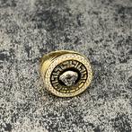 14 karaat gouden ring versace model, Sieraden, Tassen en Uiterlijk, Ringen, Ophalen of Verzenden, Nieuw, Goud
