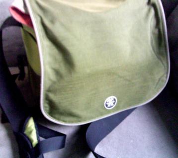 CRUMPLER foto camera tas lenzen tas olijfgroen/oranje beschikbaar voor biedingen