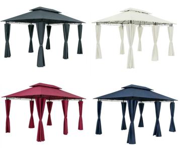 Luxe Tuinpaviljoen Prieel Pagode Partytent Incl 6 Zijdelen beschikbaar voor biedingen