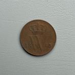 1 cent 1863, Postzegels en Munten, Munten | Nederland, Ophalen of Verzenden, Koning Willem III, 1 cent