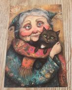 Oude oma met haar kat, Verzenden