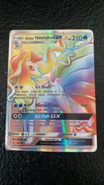 Pokemonkaart Alolan Ninetales !, Hobby en Vrije tijd, Verzamelkaartspellen | Pokémon, Ophalen, Zo goed als nieuw, Losse kaart
