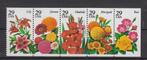 A866 usa 1994 bloemen postfris 2450 2454 5-er, Ophalen of Verzenden, Postfris, Noord-Amerika