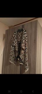 Warme, kleurrijke lange vest met wol, Ophalen of Verzenden, Zo goed als nieuw, Maat 46/48 (XL) of groter, Overige kleuren