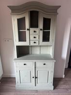 Mooie buffetkast met glazen deuren, Ophalen, Gebruikt, 100 tot 150 cm, Met lade(s)