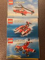 Lego Creator 31047 boot vliegtuig en helikopter, Ophalen of Verzenden, Zo goed als nieuw, Complete set, Lego