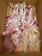 Bruiloft Decoratie - rozen en stafjes, Hobby en Vrije tijd, Ophalen of Verzenden, Zo goed als nieuw, Versiering, Geboorte of Huwelijk