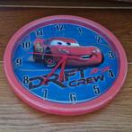 Cars klok - wandklok, Kinderen en Baby's, Ophalen of Verzenden, Zo goed als nieuw, Klok