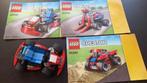Rode go kart 3 in 1 31030, Ophalen of Verzenden, Zo goed als nieuw, Complete set, Lego