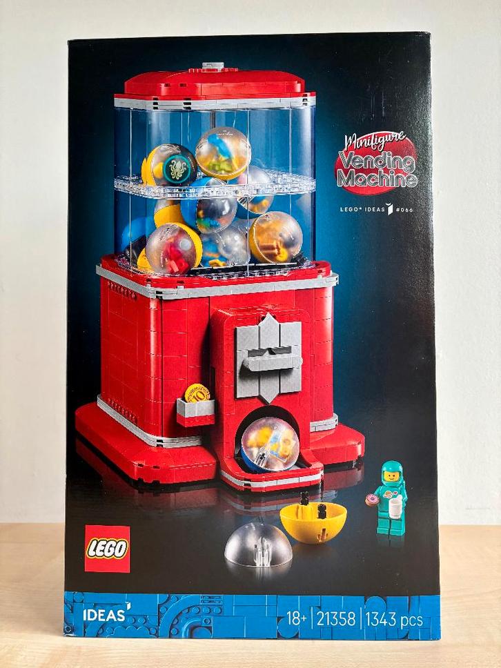 Lego Ideas 21358 Minifigure Vending Machine Nieuw!, Kinderen en Baby's, Speelgoed | Duplo en Lego, Nieuw, Lego, Complete set, Ophalen of Verzenden