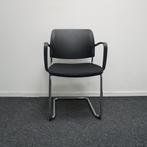Köhl Consito Vergaderstoelen | Zwart | Stof | Kunststof, Gebruikt, Ophalen of Verzenden, Vijf, Zes of meer stoelen, Zwart
