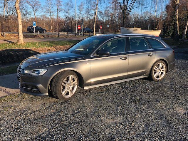 Audi A6 2.0 TFSI Avant S-tron 185KW 2015 Daytona Gris s-line, Auto's, Audi, Particulier, A6, ABS, Airconditioning, Boordcomputer